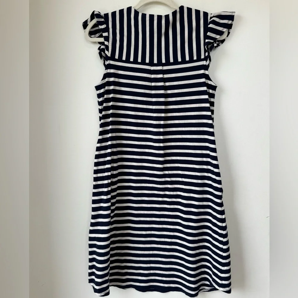 Monteau Black and White Striped Mini Dress - Picture 3 of 3